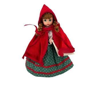 Madame Alexander Legends Red Riding Hood Wolf Reversible Flip Doll 2 Dolls in 1